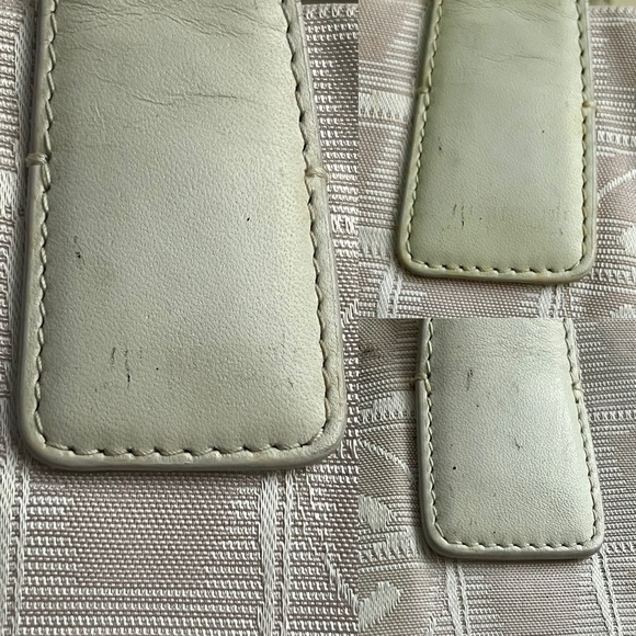 AUTHENTIC CHANEL Travel Line Beige CC Nylon, Leather Tote Bag - Picture 11 of 16